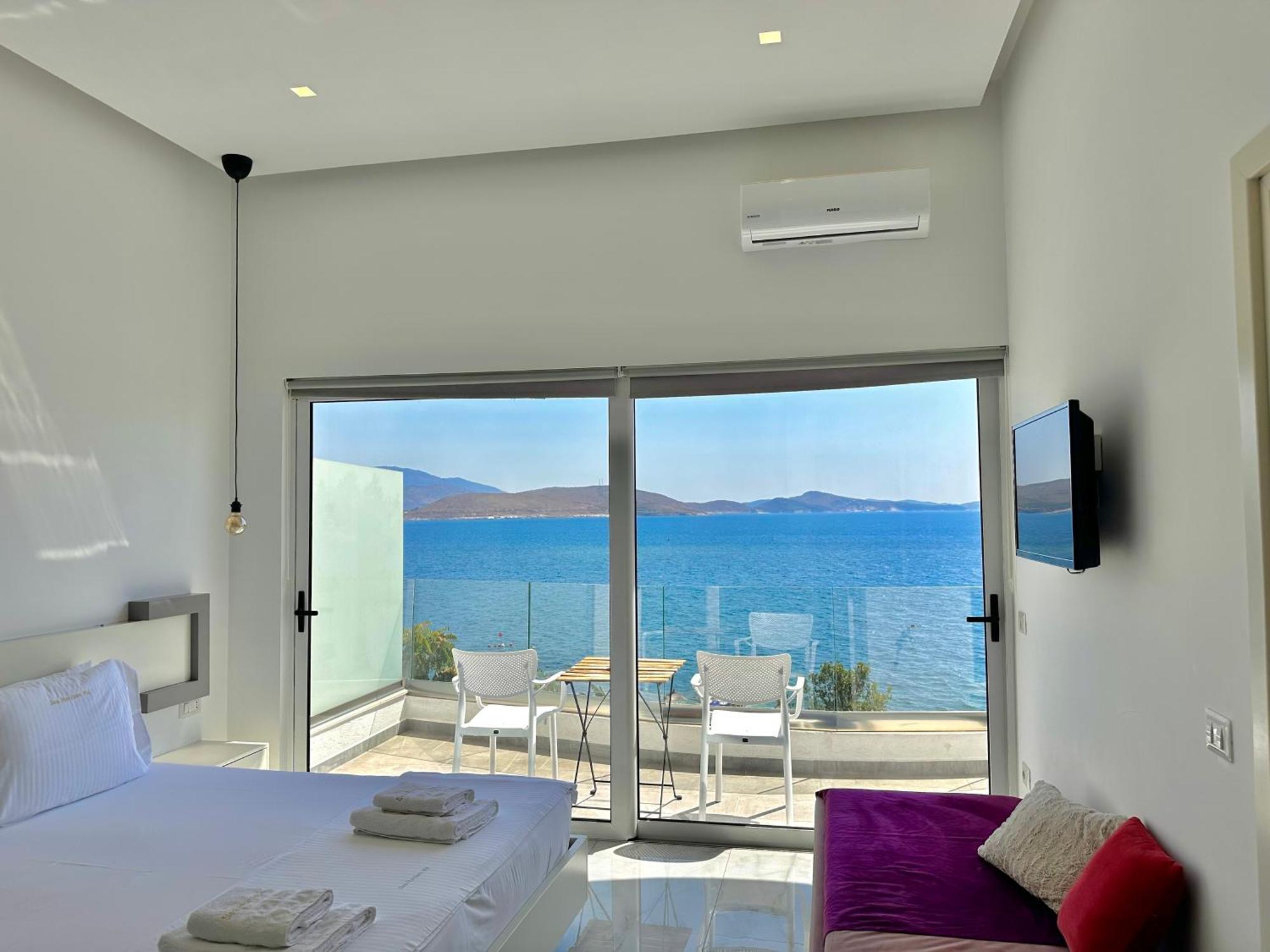 Sea Horizon Vsl Suites & Apartments Sarandë 外观 照片